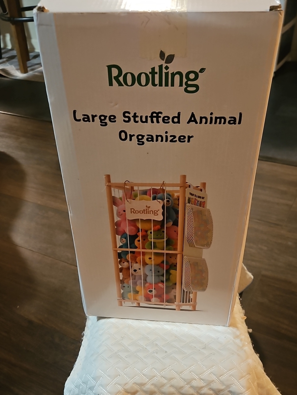 Rootling Large Stuffed Animal Organizer NWT